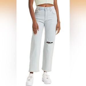 Levi's Women's Ribcage Straight Ankle Jeans size 28